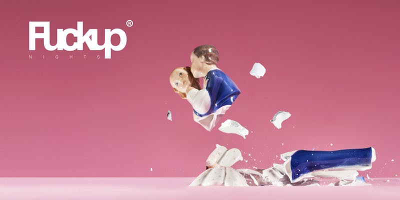 FUN_LDN's tweet image. Do you have a Fuckup story? Standing up in front of an audience isn’t easy. It’s harder when you’re sharing a moment when you’ve failed. But failure helps us to learn and get better. Join in and #sharethefailure 30th May. RSVP: ow.ly/KdTE30oenad #fuckupnight #FUNLDN