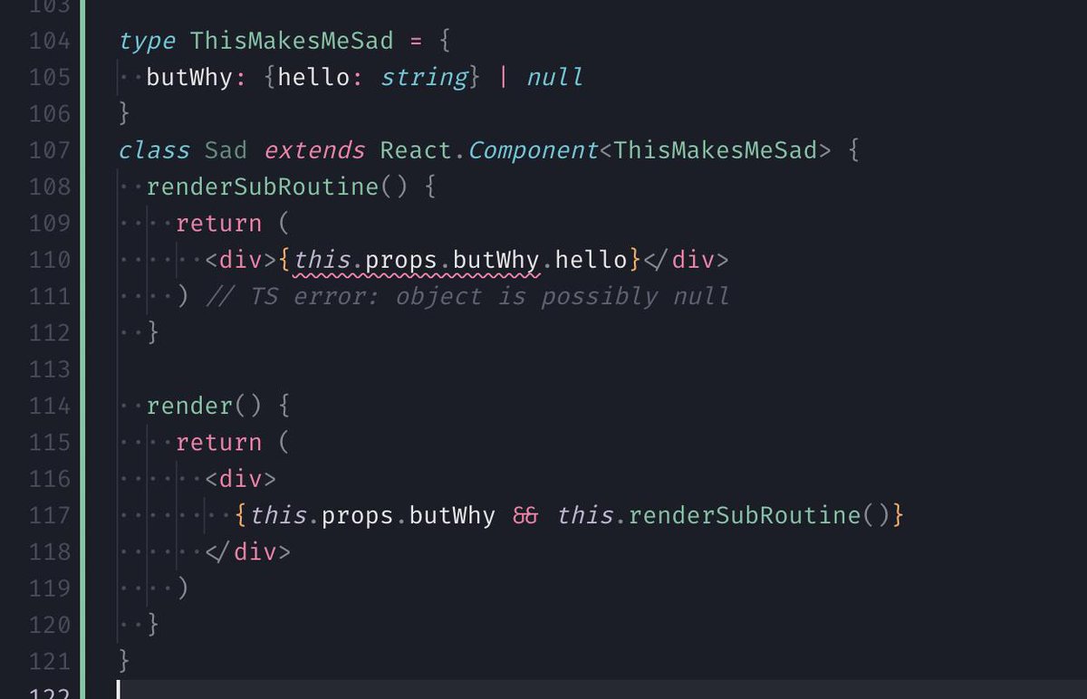 joncys's tweet photo. @alekna_info There's just a whole plethora of small issues that all pile up, like the one illustrated. Also, working with redux and data typing everything (actions, action creators, thunks) ain't fun. Looking for some good case studies. https://t.co/PWK4MS0sVJ