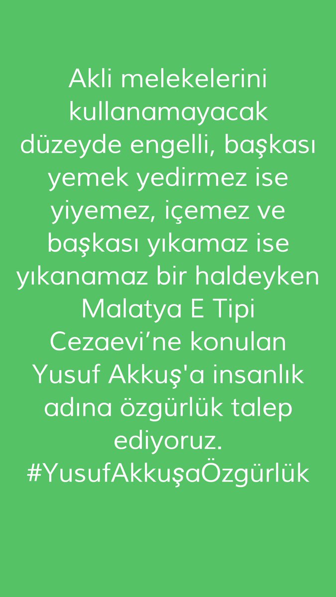 nahnuusudullah's tweet photo. #YusufAkkuşaÖzgürlük https://t.co/ZQ1AcwuPl3