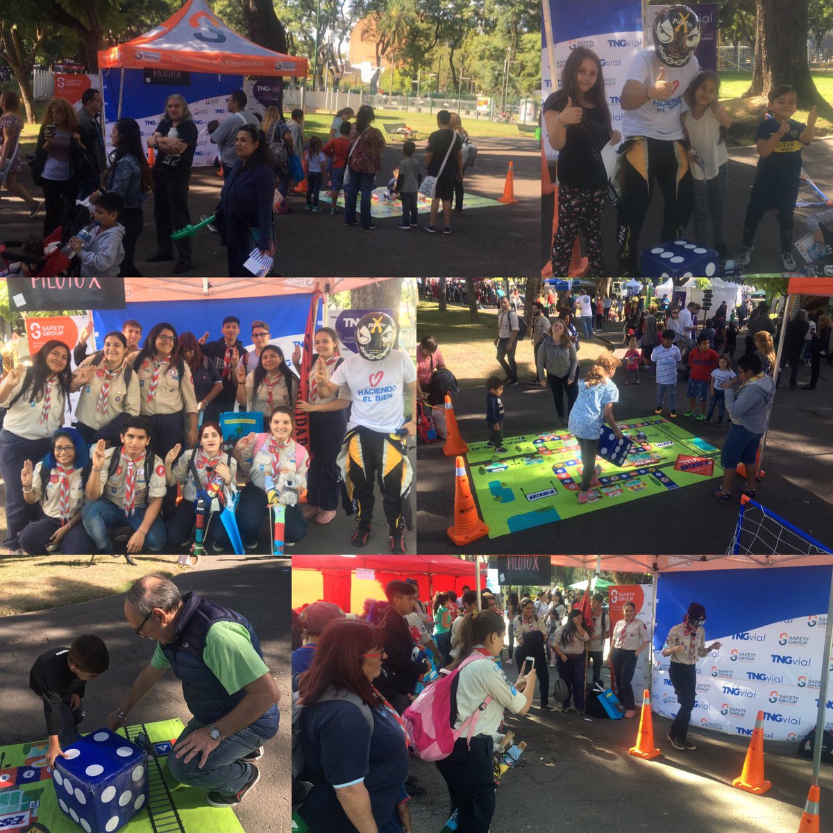 tngvialarg's tweet photo. Pasó un gran fin de semana. Participamos con el #StandVial el sábado en el Día de las Buenas Acciónes, y el domingo en la Expo Auto Argentino.
Llevando los mensajes de #SeguridadVial #ConcienciaVial 👍
#TngVial #SafetyGroupArg #SeguridadVial #BuenLunes https://t.co/7L45cZDWaZ