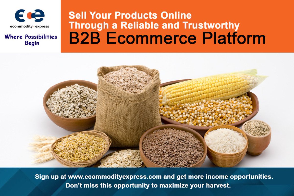 EcommodityXpres's tweet photo. Expand the market of opportunities for your business!
Buy and sell products to international potential business partners. Sign up at https://t.co/zSBlaN044U.

For more information, you may visit our website at https://t.co/413ivufbBV.
#EcommodityExpress #B2BEcommercePlatform https://t.co/rDpSz45Amw
