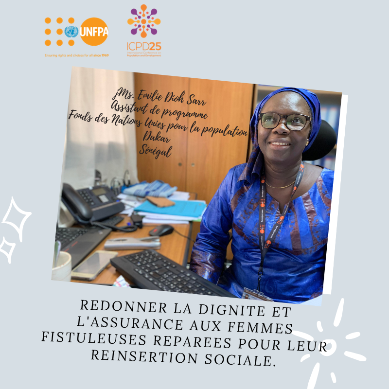 UNFPASenegal's tweet photo. Redonner la dignité et l'assurance aux femmes fistuleuses réparées pour leur réinsertion sociale #ICPD25 #JoGJotna #CPD52 @UNFPA @UNFPA_WCARO @Atayeshe @POuagaPF @MFFG_SN @ONUFemmes @Tostan @unicefsenegal @OnuSenegal @CinuDakar https://t.co/jZzF3LDDK5