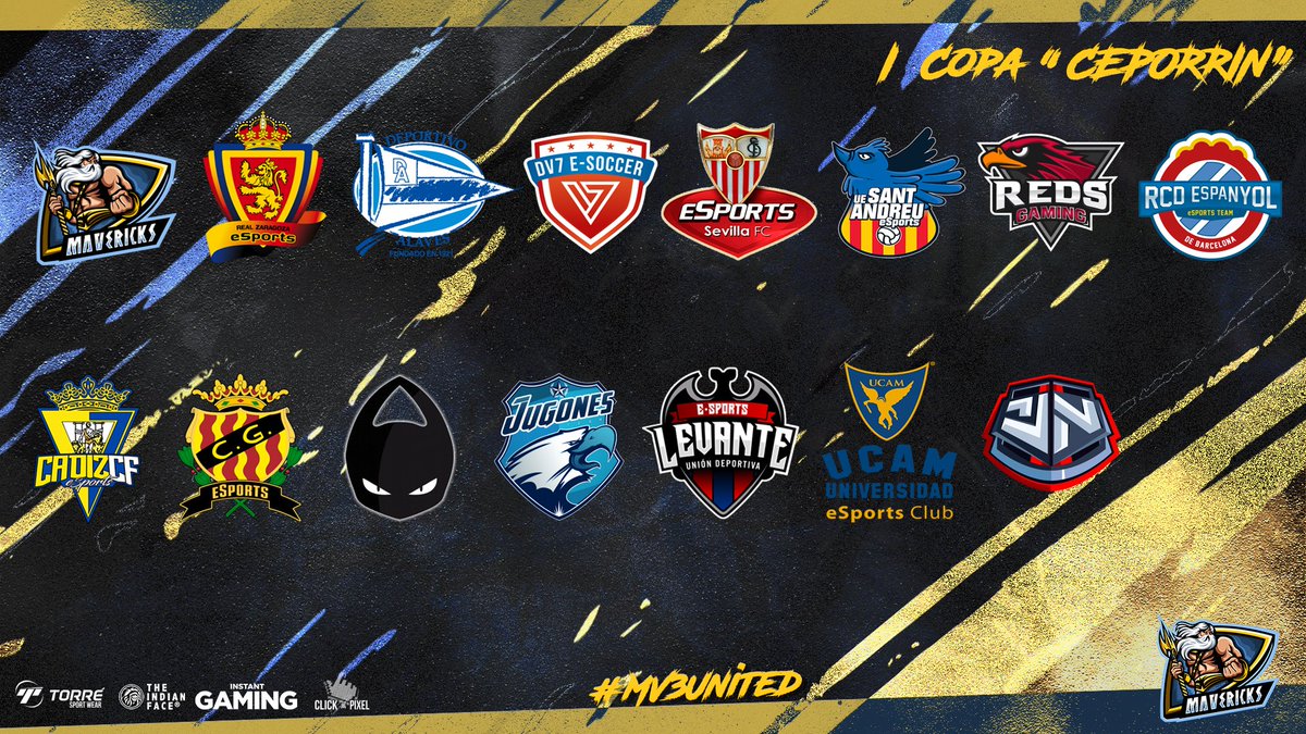 <a href="/GeneticClubES/">Team Genetic</a>  y @UCAMCF_eSports también nos confirman.

Solo nos queda una plaza, ¿quien os gustaría que la ocupase?