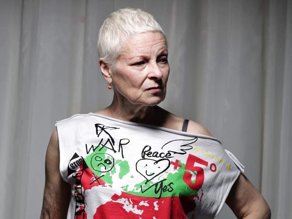 Happy 78th birthday Vivienne Westwood!  