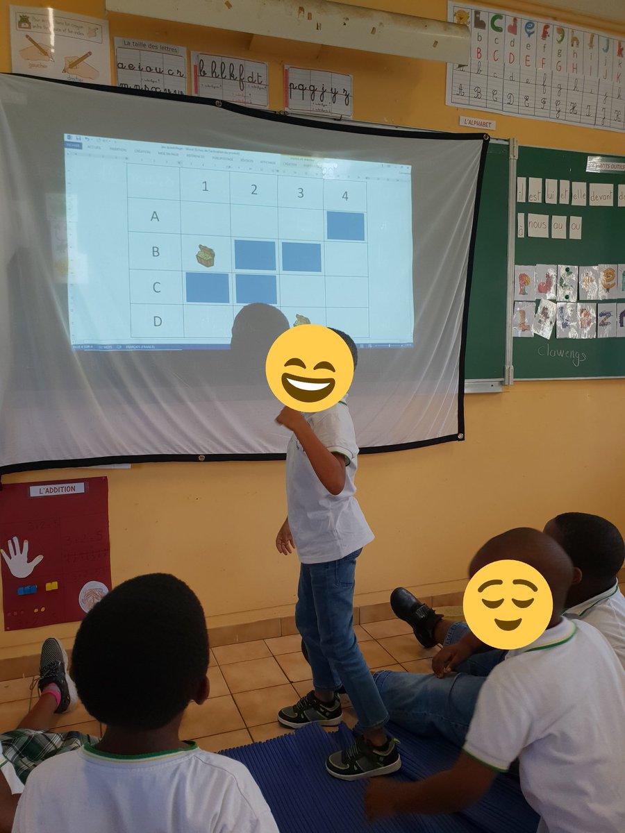 #RDVNum19 #9720161T séance de mathématiques au CP - se repérer sur un quadrillage et retrouver le trésor au vidéo projecteur.
<a href="/CircoFdF1/">Circo FORTdeFRANCE 1</a>