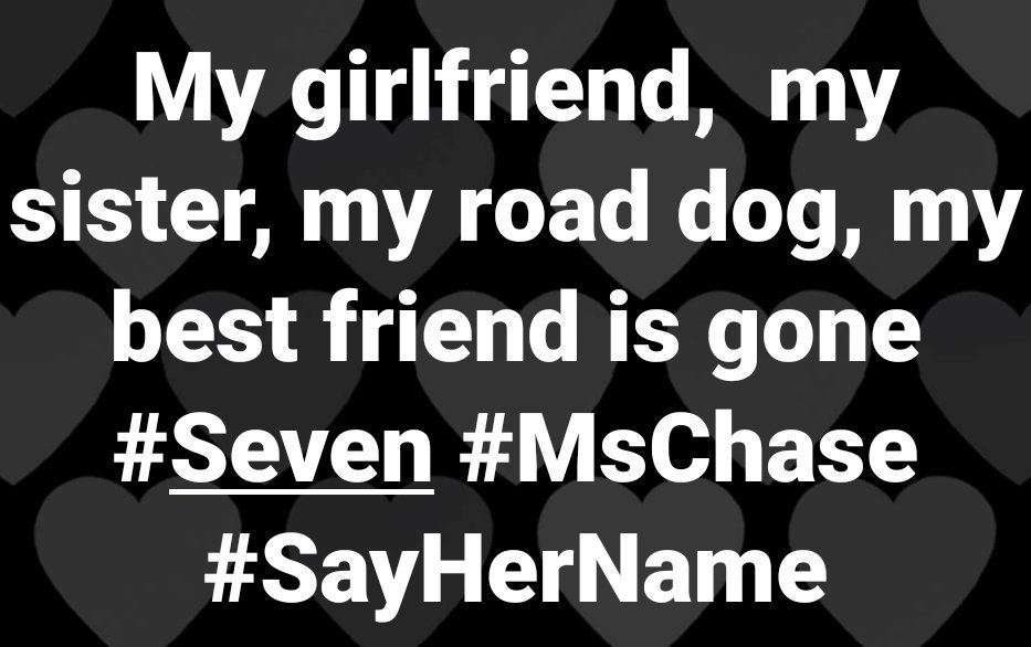 tamikahs66's tweet photo. 😢❤ Rest in Peace
#MsChase https://t.co/E3ZfgYLSX3