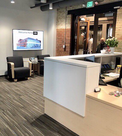 Last Monday our Spokane Office officially moved into their new building – the Wonder Building! Built in 1909 and originally home to Wonder Bread. We decided to keep the history alive within the building with pops of exposed brick throughout. Congrats on your move! #LifeAtHDR #HDR