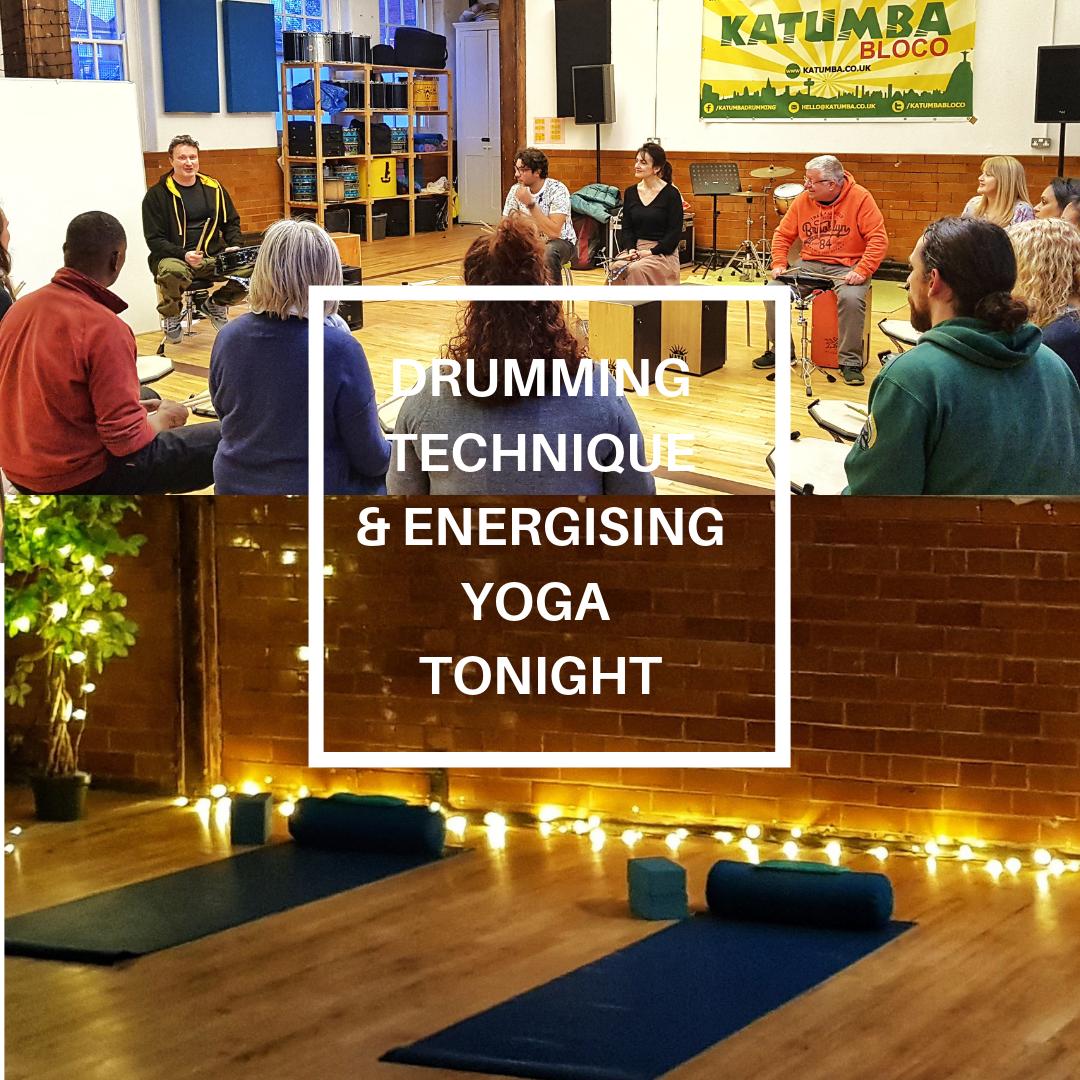 KatumbaBloco's tweet photo. Tonight get the week started the perfect way at the Katumba Culture Hub
6.30pm  Re-energising Yoga for everyBODY, just drop in, with Julianabrazil Yoga 
7.30pm Drumming Technique for those who pre-booked only

 68 Upper Hill St, L81YR Katumba Culture Hub
#liverpoolclasses https://t.co/rgNdxGH6qD