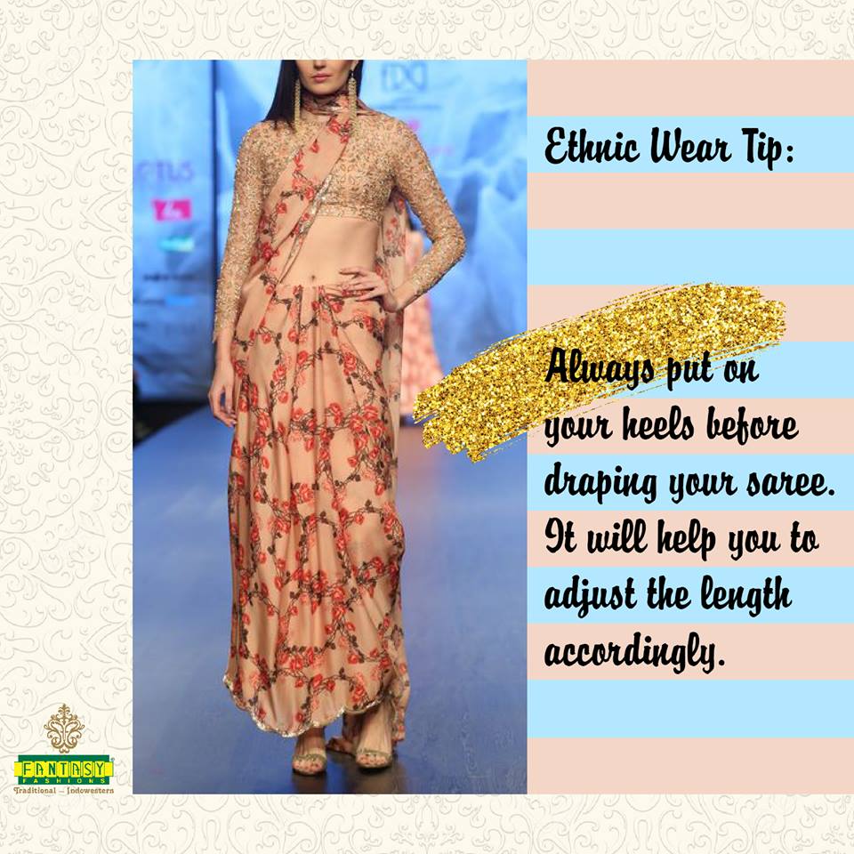 fantasyfashionf's tweet image. #StylingTip 
Wear your heels before draping a saree!

Locate us at- 4th Lane, Lokhandwala Complex, Andheri West
Follow us on -instagram.com/fantasyfashion…
#FantasyFashions #Mumbai #TrendyEthnicWear
PC: Pinterest