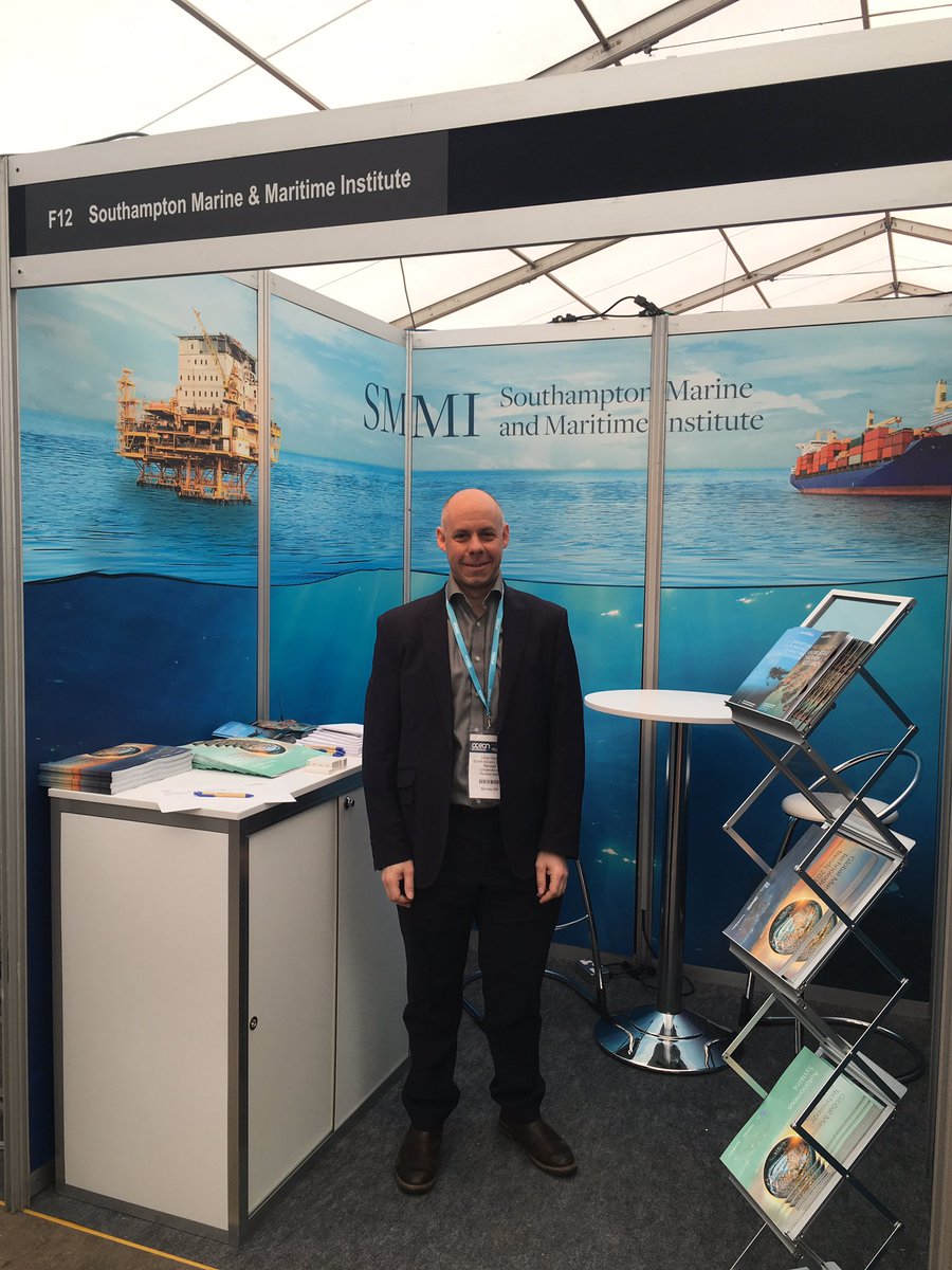 UoS_smmi's tweet image. SMMI are ready for business..... come and see us on Stand F12! #oceanbiz #marine