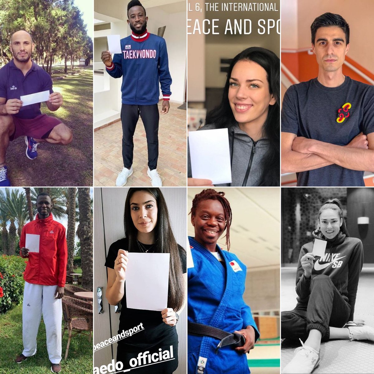 🕊️🥋🌍In #Daedo we belive in Peace as the main value to transmit through martial arts.
Thanks to all the athletes who spread this message everyday all over the world. #WhiteCard #Peaceansport #TeamDaedo #ThePathToGreatness