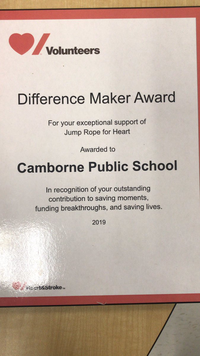 Way to go Camborne PS!  We raised $7849.95 for the Heart and Stroke Foundation!  Shout out to Cobourg Home Hardware for donating the duct tape to tape Mrs. Taylor and Ms. Ness to the wall! #KPRisAwesome