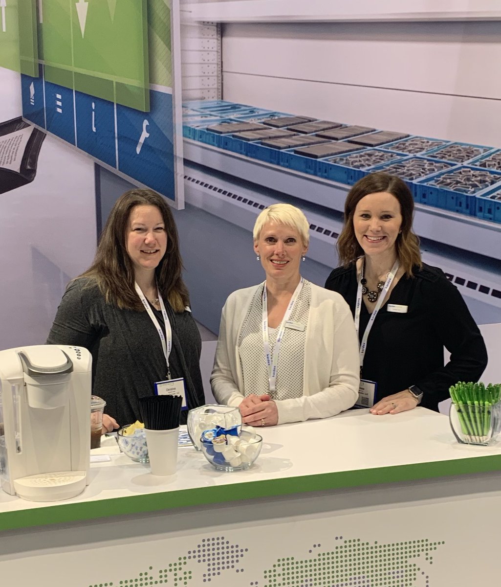 ChelseaTarr's tweet photo. #ProMatShow Day 1 🤗 Srop by booth S3631 for an up close look at our Smart Intralogistics Solutions. #KardexEvents @KardexRemstar https://t.co/UK8pdsJtv5
