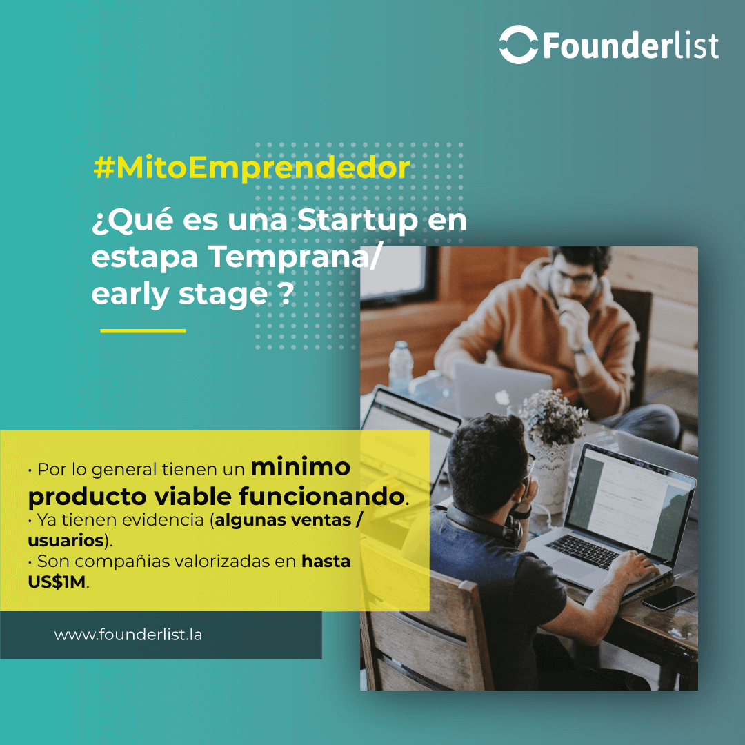 venture445latam's tweet photo. En #FounderList ayudamos a #Startups 🚀 en etapa temprana a conseguir #inversión
¿Cómo saber si una compañía está en esta etapa? ⬇ https://t.co/Tgk9PV1KMf