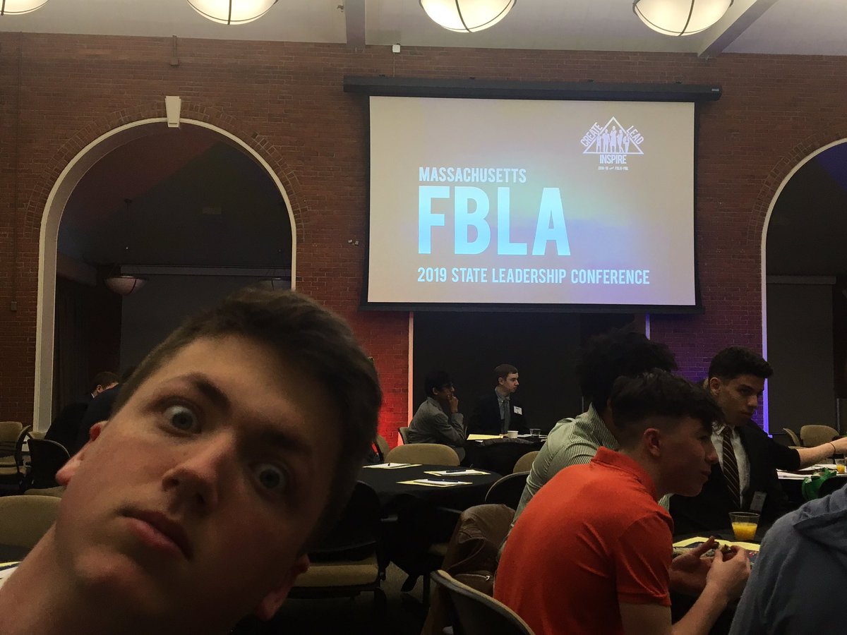 FBLAWestfield's tweet photo. Time to take on MA FBLA SLC! @FBLAMA https://t.co/vJYKCxtlPv