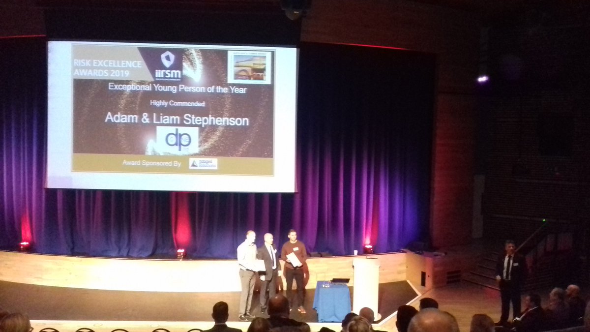 EnvironEduCo's tweet photo. Congratulations to Adam and Liam Stephenson, exceptional young people of the year @IIRSM. From @dp_consultancy https://t.co/UWlNgzq8fh