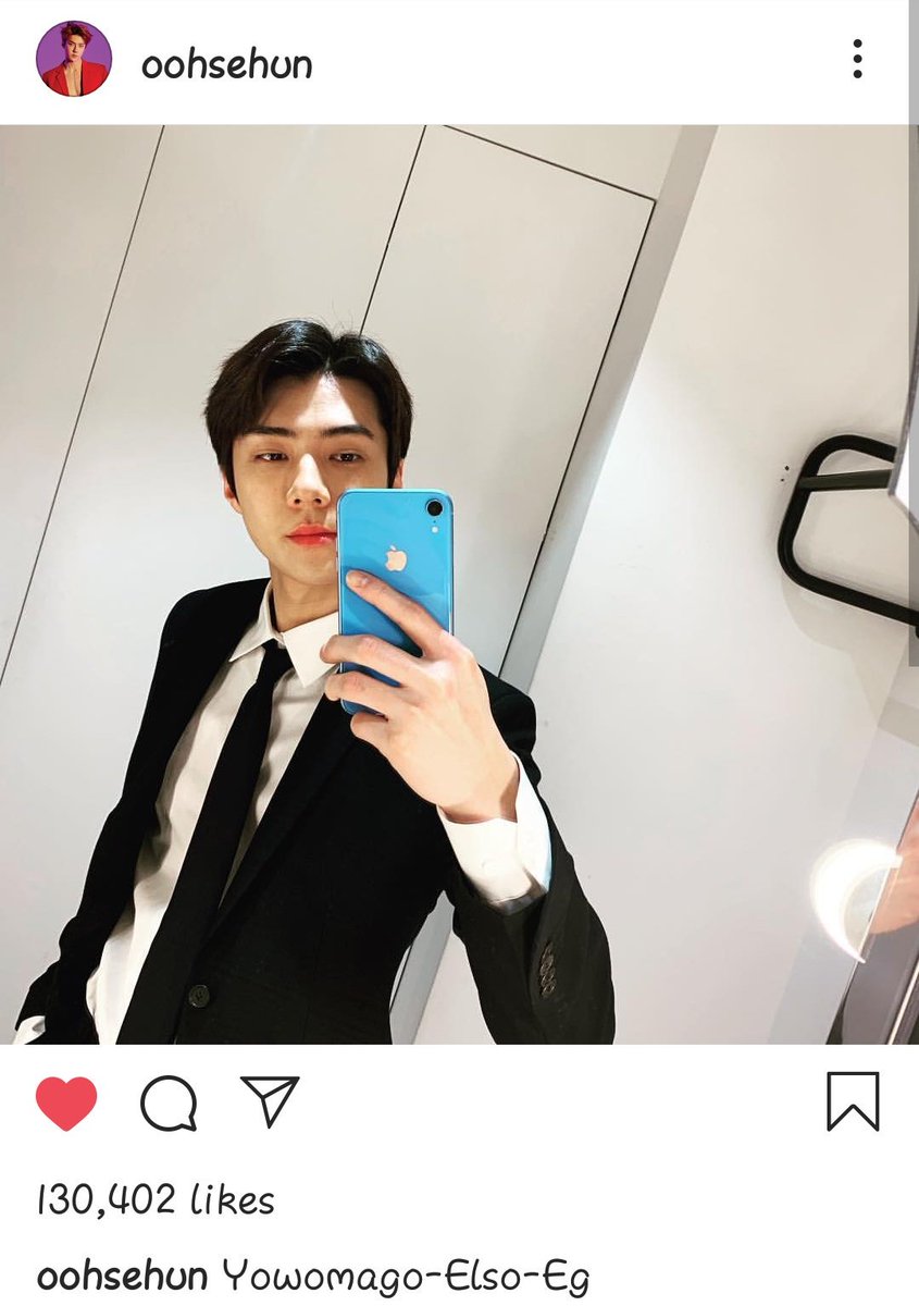 arichua's tweet photo. After so looooong  he updated ❤️

What's the caption tho? 😂

@weareoneEXO  @layzhang @B_hundred_Hyun #EXO #엑소 #LoveShot #EXO_TEMPO https://t.co/bi2RQLg3bc