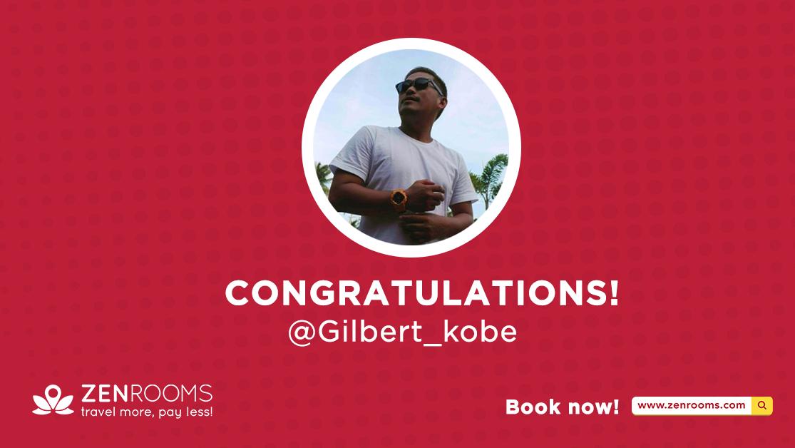 zenroomsph's tweet photo. Congratulations @Gilbert_kobe for winning last week's #ZENGameoftheWeek! π
Stay tuned for another round! Heart and Reply below if you think you'll be the next winner! β¬οΈ https://t.co/yjJC4jkygU