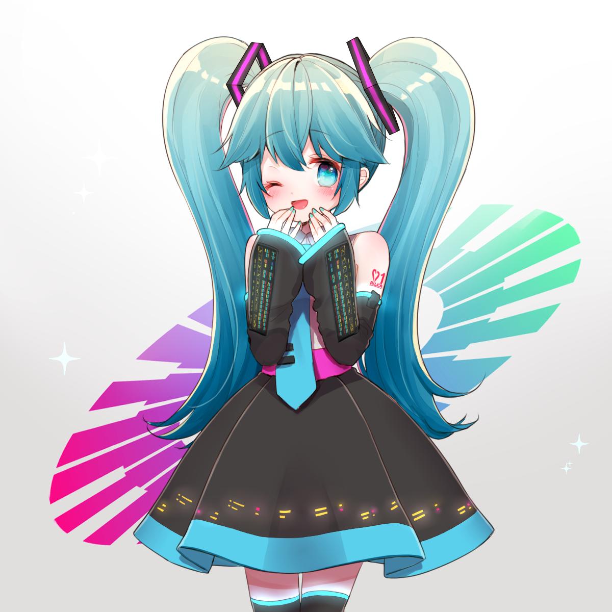 Ryutatatatata_'s tweet photo. ミクリリちゃん
#コンパスお絵描き

ヘッダー合作用に描いたんだけどまさか唯一持ってないカラバリに当たるとは思わなかった https://t.co/UIzheZH3TM