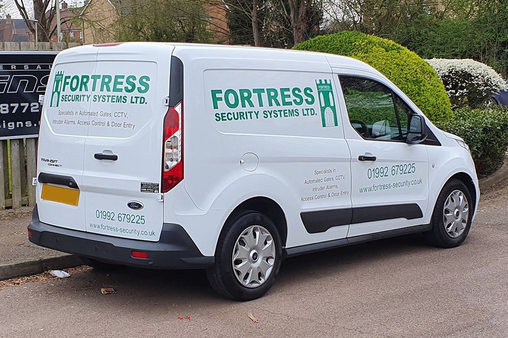 Thank you once again for choosing us to do your vehicle graphics. Fortress Security.#vehiclegraphics #signs #signage #vehiclelivery #vangraphics #cargraphics #graphics #localbusiness #Ware #Herts #digitalgraphics #Stansteadabbotts #security #securitysystems #officeprotection