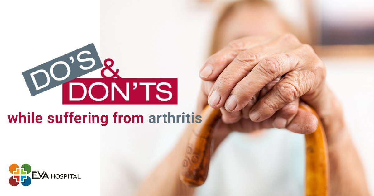 EvaHospitalldh1's tweet photo. Do’s And Don’t While Suffering From Arthritis
#EVAhospital #sportsinjuries #orthotreatment #kneereplacement  #bestkneereplacement #hipreplacement #orthotreatmentcost #damageknee  #damagekneetreatment #orthocentre #hipreplacementindia
https://t.co/P7PnqaHhdG https://t.co/USy7F1HuP1
