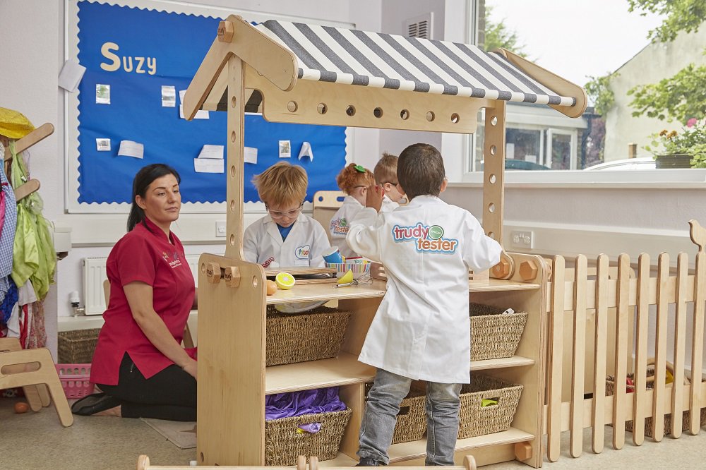 Trudy Nursery furniture is designed for children aged 0-5. Made by British Thornton at our factory in Yorkshire, it has been tested by FIRA. But more importantly, it's been put through its paces by some very demanding preschoolers! Watch the video here youtu.be/GyrwVStdh1c