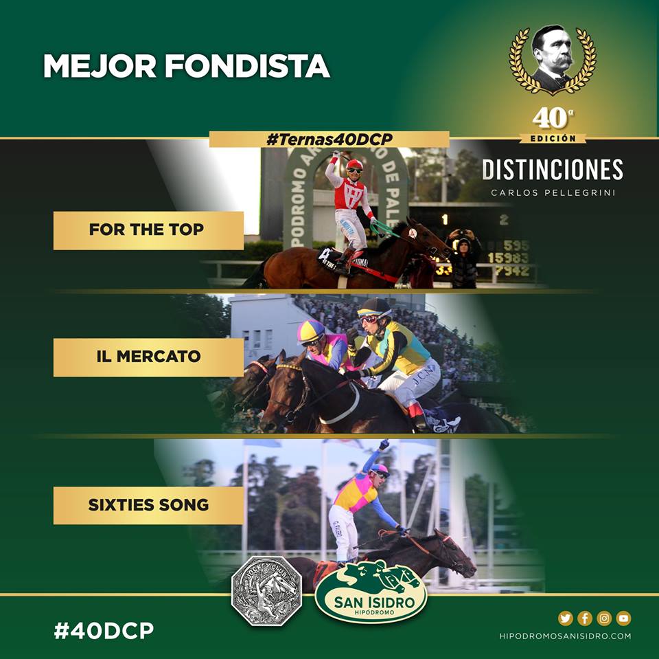 HipodromoSI's tweet photo. #40DCP en el @HipodromoSI 
#VotáATuFavorito
#SomosHSI #ElTurfEsUnaIndustria https://t.co/AUGiZl8Pjq