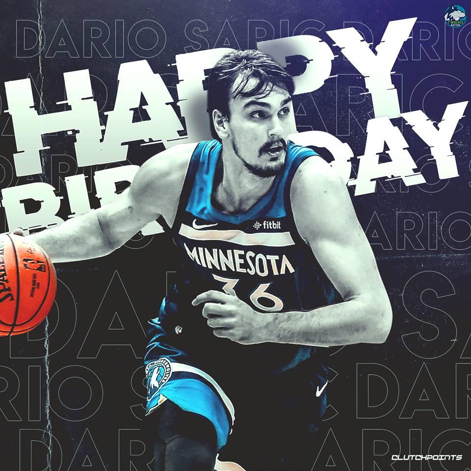 Join Wolves Nation in wishing Dario Saric a happy 25th birthday!  