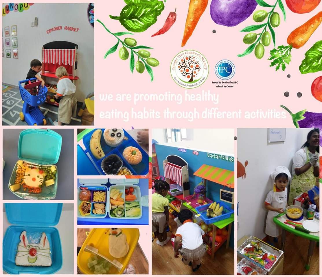 OrangeTreeOman's tweet photo. For the world health week
We are promoting healthy eating habits @ Orange Tree Children’s Nursery
#learnwithorange #international_preschool_curriculum #Muscatkids #muscatmums #happyplace #teachersofinstagram https://t.co/lI9hBlN98C