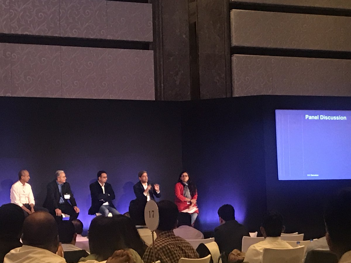 avijoshi's tweet photo. Great panel discussion and insightful Q&amp;A discussions with the #GTS audience here at the IS Sales Bootcamp in Bangalore #IBMServices https://t.co/siP2wOmvz1