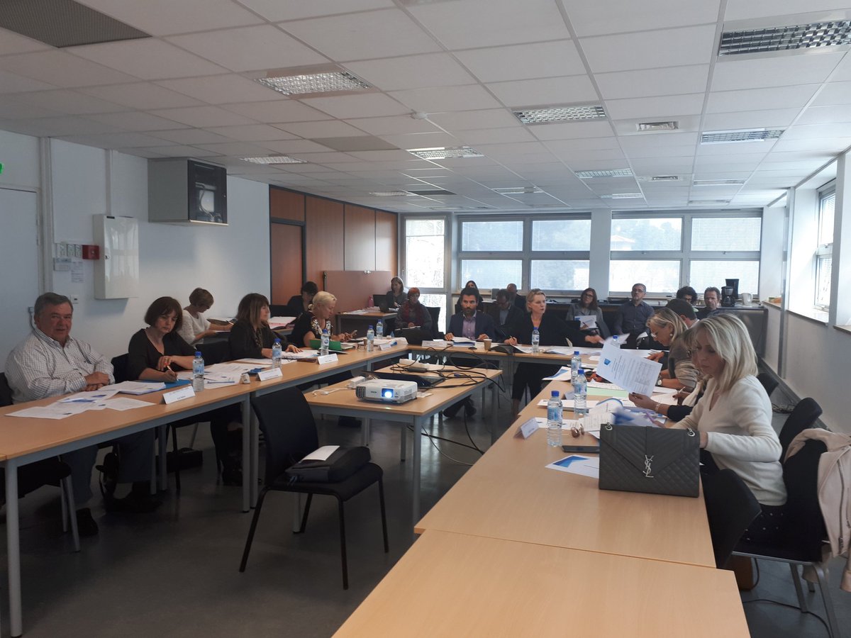 Séance du comité syndical de SUD THD sous la présidence de <a href="/ChantalEymeoud/">Chantal Eyméoud</a> : vote du budget 2019 à l'ordre du jour.