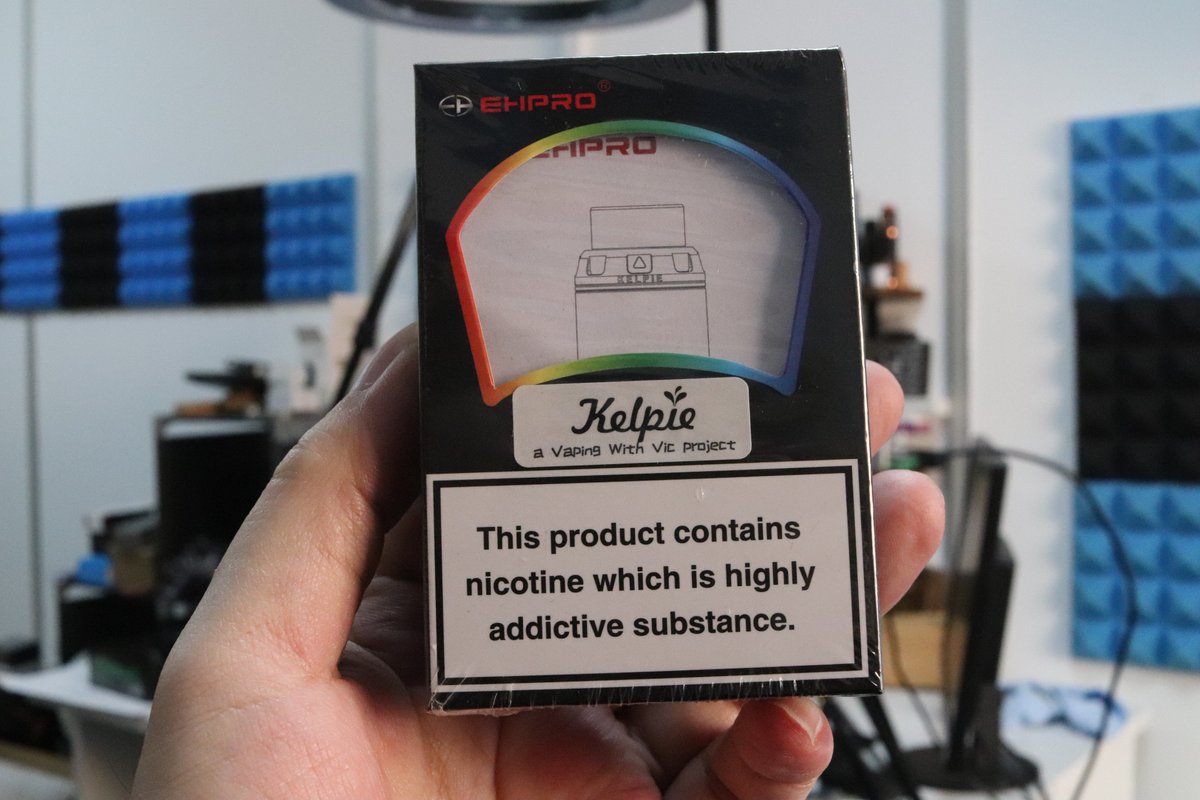 VapingWithVic's tweet image. It's getting close... the release of the Vaping With Vic and EHPro Kelpie RTA... April 12th shipped out, April 16th retail... SN 00001 first retail version has just arrived...
#vape #vaping #ehpro #vapingwithvic #vapeon