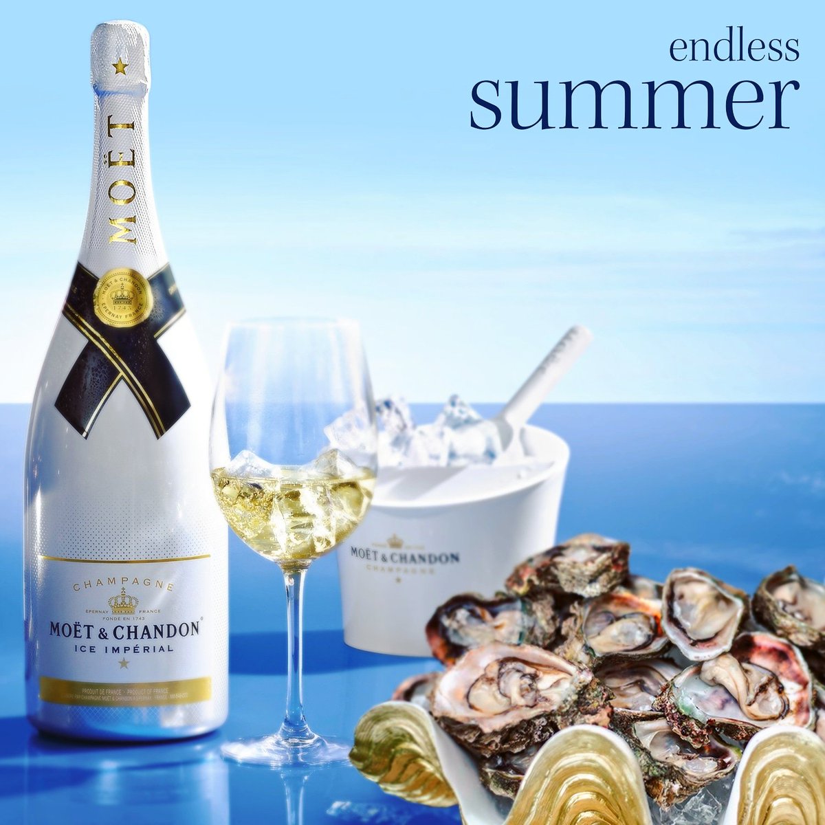 BevHillsZA's tweet image. Purchase a bottle of Moët Ice Impérial at R875 or Moët Ice Impérial Rosé at R899 and receive a complimentary platter of 6 freshly shucked Oysters or Prawn and noodle salad for every bottle purchased.

A complimentary indulgence just for you valued at R240.

#mustbemoet #Durban