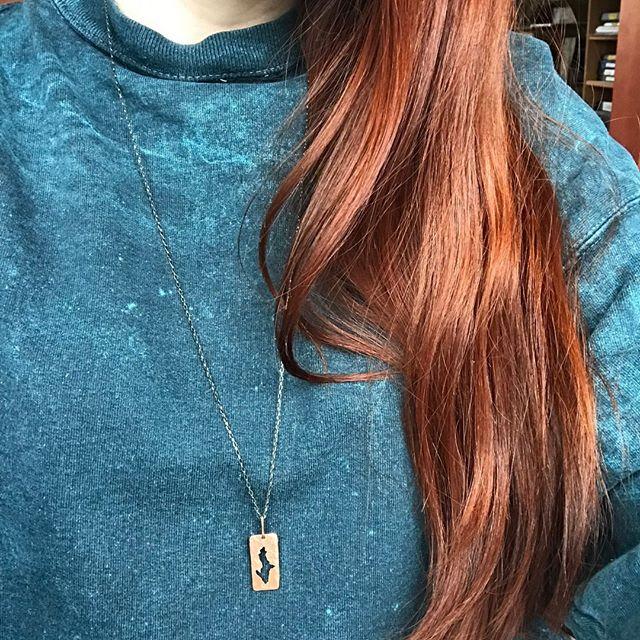 BethMillner's tweet photo. Our Yooper Identity Pendant has that perfect distressed, vintage feel. Made from Upper Peninsula copper from the old White Pine Mine near Ontonogan, Michigan. It's a little piece of home you can take with you wherever you go 🌎❤️✈️
.
.
.
.
.
#naturein… https://t.co/SA3pZWhNWM https://t.co/O4K3aE7dgC