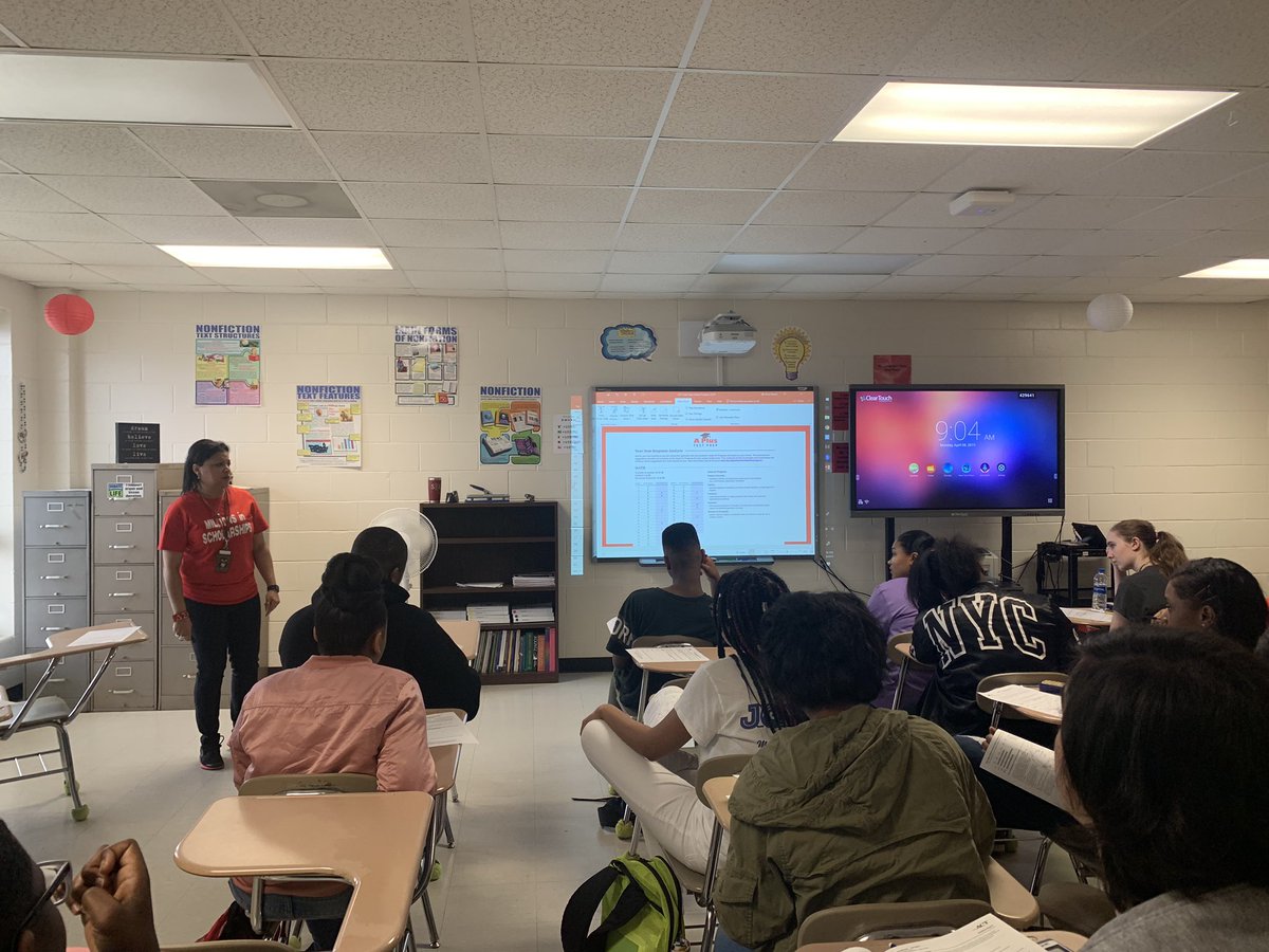 Kynash4's tweet image. SFHS students are putting in work to improve their ACT scores. @ccssecondaryed @aplustestprep