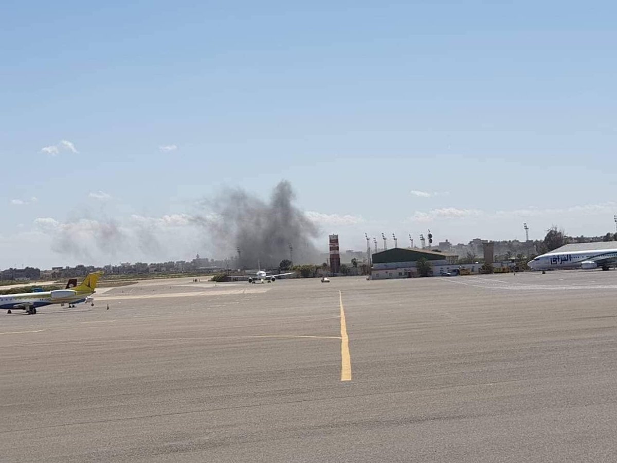 Resultado de imagen para Mitiga Airport bomb
