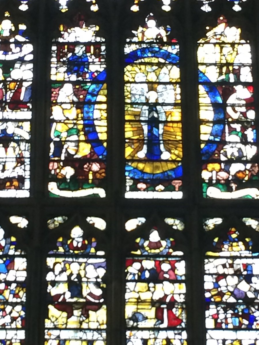Great Malvern Priory medieval glass enjoyed at ⁦<a href="/easanet/">EASA</a>⁩ spring meeting