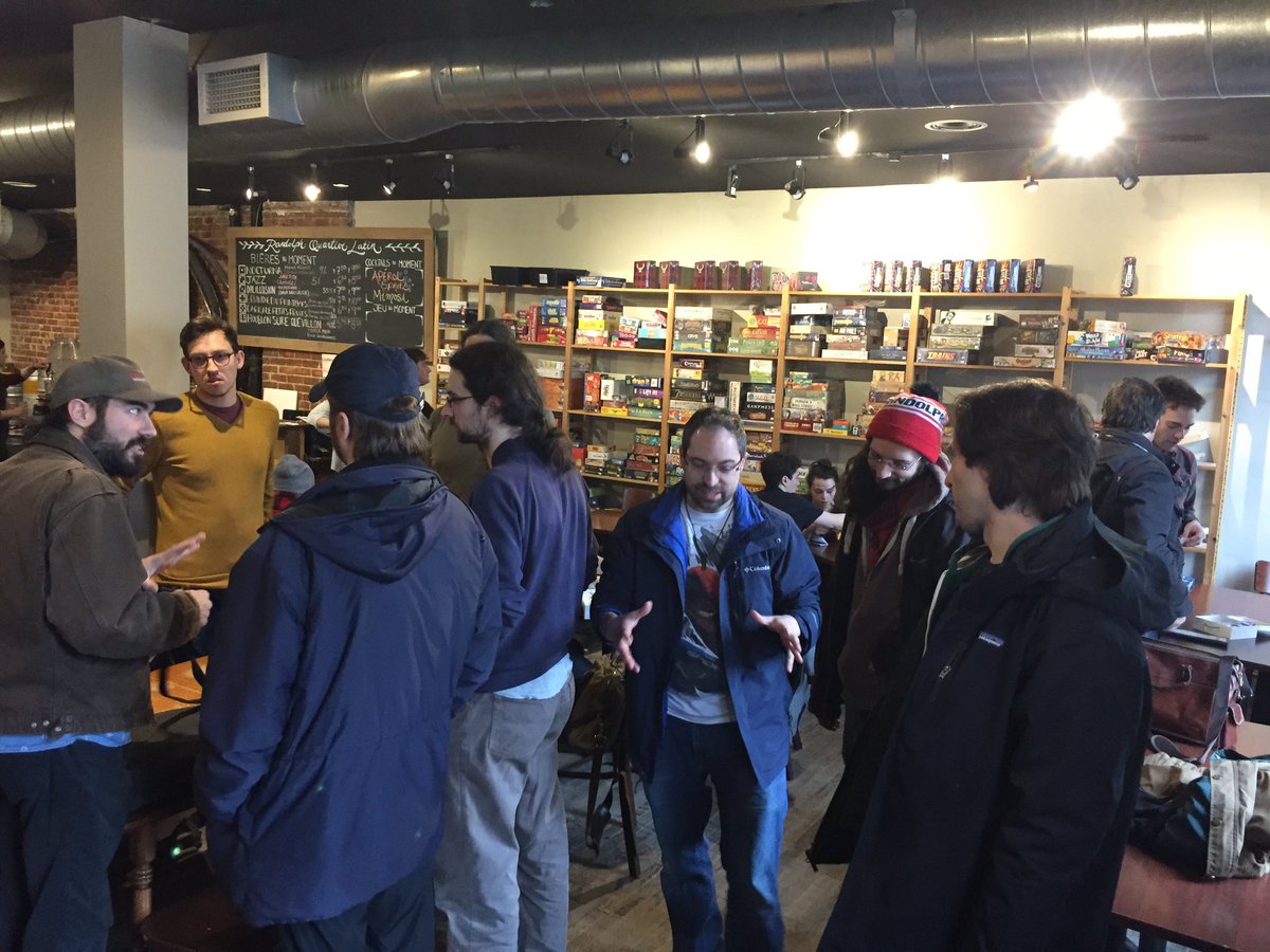 Un excellent moment passé en compagnie de plusieurs auteurs de jeux au @PubRandolph !
#boardgame #j2s #gamedesign