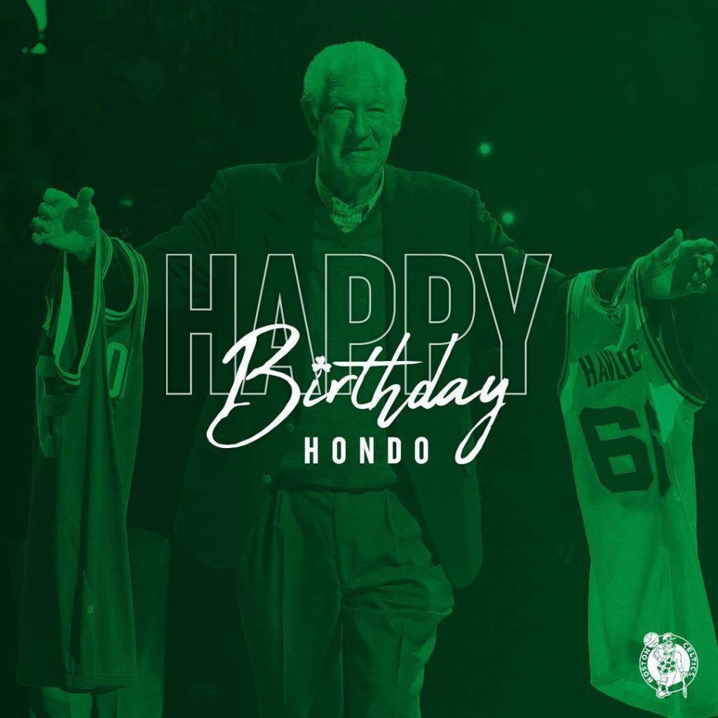 Happy Birthday to Legend and 8x NBA Champion, John Havlicek  