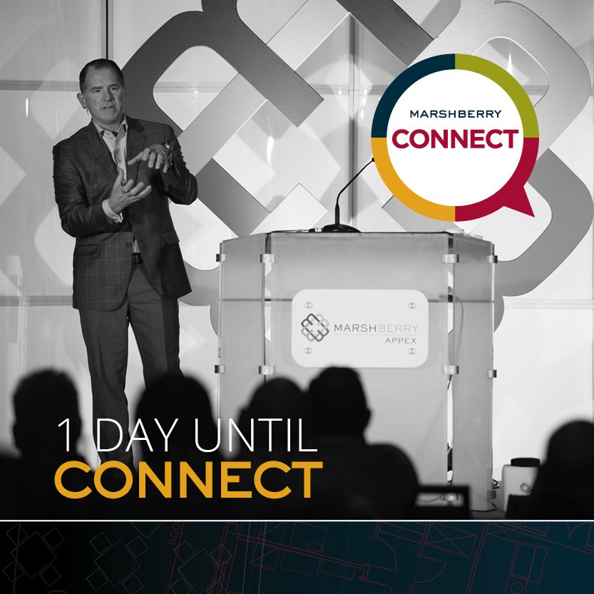MarshBerryInc's tweet photo. We are just ONE day away until 130+ Firms join together for solution focused discussions on talent, goals, compensation, industry data and more! Looking forward to seeing all Connect Members and Guests in Atlanta, Georgia! #ThinkDifferently #MBConnect19 #MarshBerryConnect https://t.co/I8MoDoKOqy