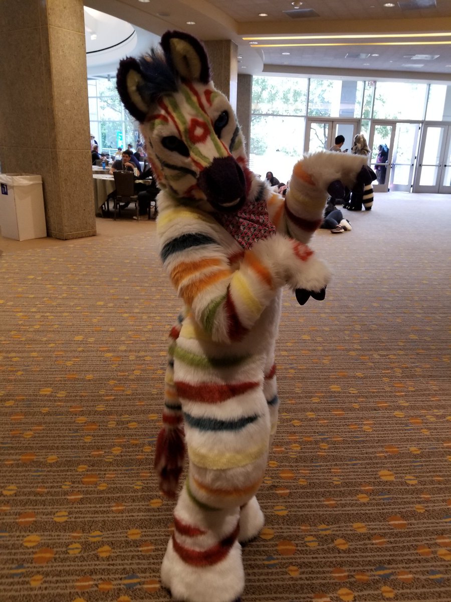 kinggkapi's tweet photo. I met Equus and this cute little Zebra!  They were so sweet! ♥️
#TFF2019 https://t.co/ljcYf4imbI