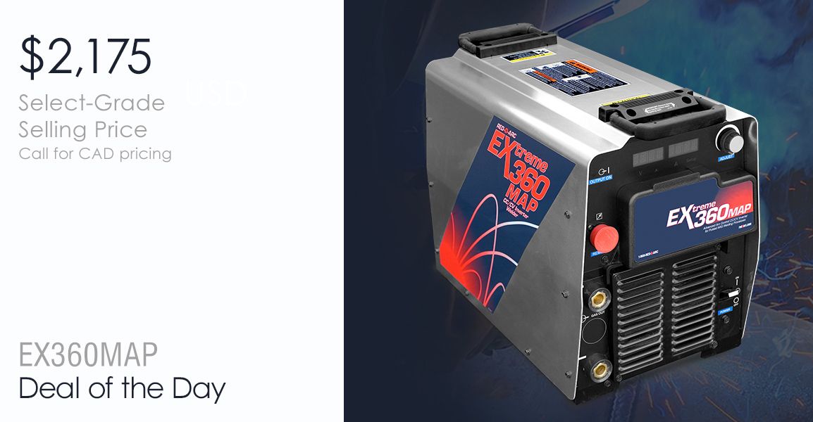 RedDArc's tweet image. USED Multi Process Welder: EX360MAP / XMT350MPA ........ $2,175 
Get the details and see more used welders here &amp;gt; buff.ly/2QIOtUZ 
#MIG #TIG #pulseMIG #multiprocess #weldinglife