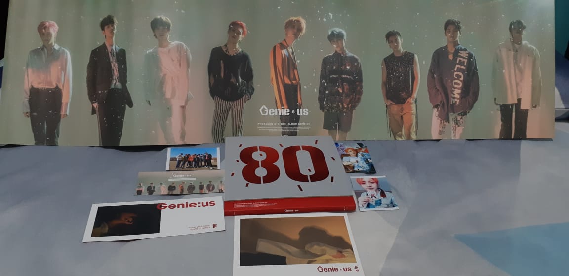 gnlltlltlet's tweet photo. The album has been arrived ππ @CUBE_PTG #PENTAGON #Genie_us #TogetherwithPTG https://t.co/f18vtlrEAx