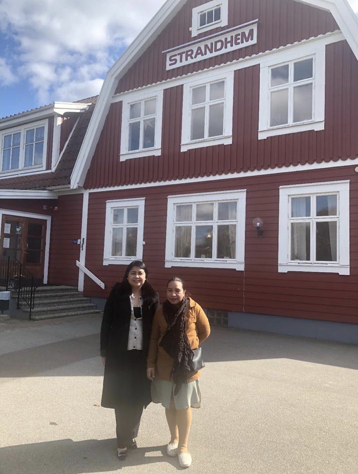 SPARKphils's tweet image. Along with other representatives of different organizations across the globe, SPARK! Executive Director Maica Teves and Senior Consultant Kate Ramil are in Sweden for the kick off meeting of a global project towards period empowerment called Terram Pacis.