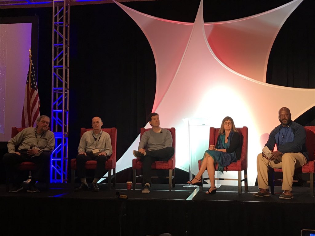 Next Up: @NickDeganiFCC, Senior Counsel to Chairman @AjitPaiFCC, discusses the future of rural broadband with members of our Public Policy Committee. #WTABlastsOff