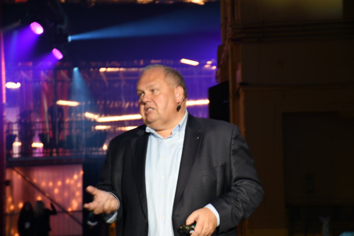 “We’re all faced with the same challenges: how do we go beyond transformation to enter a new era of collaboration?” <a href="/JayNibbe/">Jay Nibbe</a> opens #InnovationRealized #transformation