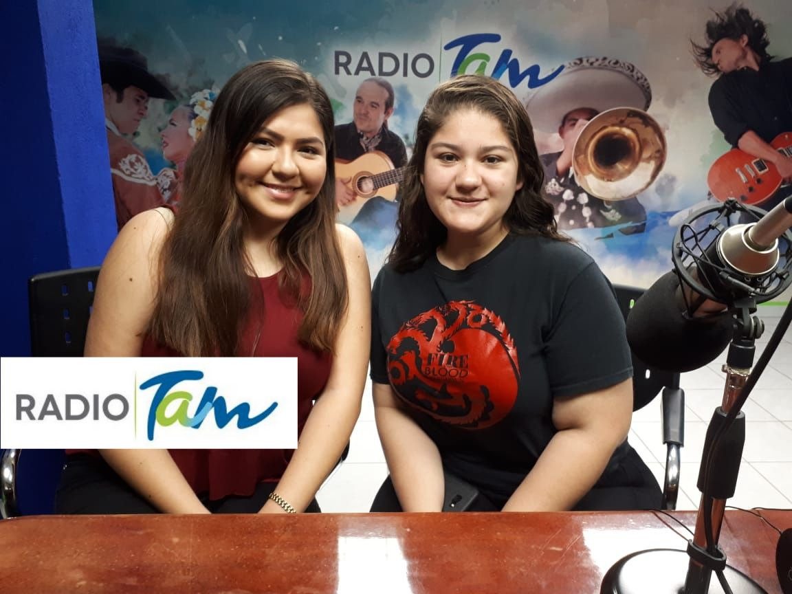 Alumnas de La Salle no 
visitan para hablar del la
importancia de "Mantenerte Enfocado" en
Tu escuela, trabajo, tus 
metas, a través de:
radio.tamaulipas.gob.mx