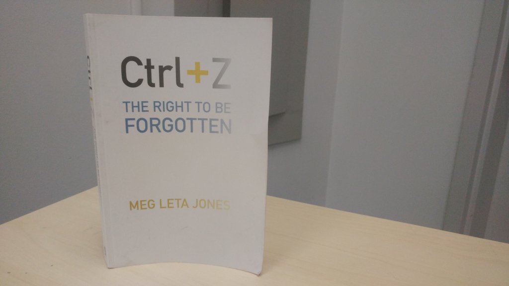 JacobStocking's tweet photo. “Ctrl+Z: The Right to be Forgotten” looks at the rights of internet users to get their information removed. https://t.co/LTp5muA9j5 https://t.co/TIn5fO5bN0