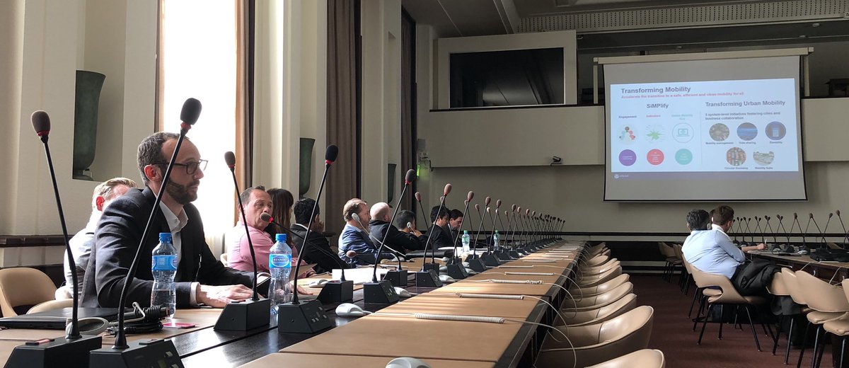 IreneYLM's tweet photo. Excited to present @wbcsd #TUM &amp; #SiMPlify mobility projects @UNECE #Dayofcities. Come find us at #SustainableSmartCities expo @UNGeneva! @T_Deloison https://t.co/cDC5djStFg