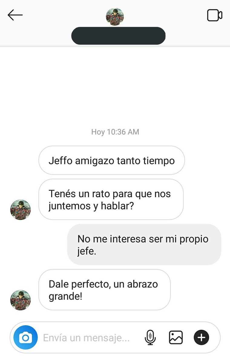 Que agradable sujeto.
